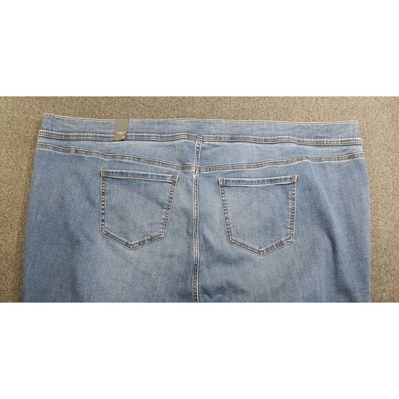 Torrid Jean Skinny Blue Super Soft Mid Rise Pull-on Jeggings Meteor size 6R - Picture 4 of 15